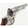 Image 7 : Perrin double action Civil War era cartridge  revolver in approximately 11 mm, serial number  8752. 