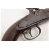 Image 3 : U.S. Model 1842 single shot box lock martial  pistol by N.P. Ames with U.S.N. marking and 1842  at t