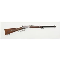 Winchester Model 1894 lever action SRC, .30 W.C.F.  cal., 20” barrel, blue finish, wood stocks,  #36