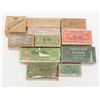 Image 1 : Lot of 11 collector ammunition boxes, most full,  including a Winchester .38 auto Colt cartridge  bo