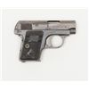 Image 1 : Colt Model 1908 semi-auto pistol, .25 cal., 2”  barrel, blue finish, checkered hard rubber grips,  #