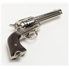 Image 11 : Uberti Outlaw Model Single Action revolver, .44-40  cal., 5-1/2” barrel, etched engraving, nickel  f