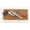 Image 1 : Uberti Outlaw Model Single Action revolver, .44-40  cal., 5-1/2” barrel, etched engraving, nickel  f