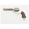 Image 3 : Uberti Outlaw Model Single Action revolver, .44-40  cal., 5-1/2” barrel, etched engraving, nickel  f