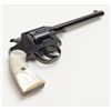 Image 10 : Colt Police Positive DA revolver, .32 Police cal.,  6” barrel, blue finish, pearl grips, #230378 in 