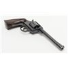 Image 6 : Iver-Johnson Model 55 Target DA revolver, .22  cal., 6” barrel, blue finish, checkered thumb rest  b
