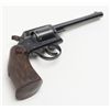 Image 7 : Iver-Johnson Model 55 Target DA revolver, .22  cal., 6” barrel, blue finish, checkered thumb rest  b