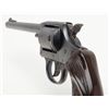 Image 9 : Iver-Johnson Model 55 Target DA revolver, .22  cal., 6” barrel, blue finish, checkered thumb rest  b