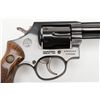 Image 6 : Taurus Model 82 DA revolver, .38 Special cal., 4”  barrel, blue finish, checkered wood medallion  gr