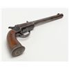 Image 6 : Stevens-Conlin single shot tip-up pistol, .22  cal., 8” barrel, wood grips, #18239 in overall  very 