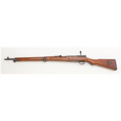 Japanese Arisaka Type 99 “Last Ditch” short rifle,  7.7mm cal., 26” barrel, military finish, wood  s