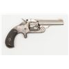 Image 1 : Smith & Wesson New Model 1-1/2 Single Action  revolver, .32 cal., 3” barrel, nickel finish,  checker