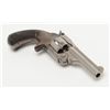 Image 5 : Smith & Wesson New Model 1-1/2 Single Action  revolver, .32 cal., 3” barrel, nickel finish,  checker