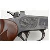 Image 4 : Thompson Contender Action only (no barrel),  #27070, blue finish, checkered wood grips in  overall g