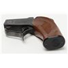 Image 6 : Thompson Contender Action only (no barrel),  #27070, blue finish, checkered wood grips in  overall g