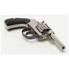 Image 6 : H&R Model 1906 DA revolver, .22RF cal.,  2-1/2”  octagon barrel, nickel finish, checkered hard  rubb
