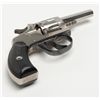 Image 7 : H&R Model 1906 DA revolver, .22RF cal.,  2-1/2”  octagon barrel, nickel finish, checkered hard  rubb