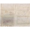 Image 8 : Lot of 3 old documents including a Montana land  deed from 1876, a New York land deed from 1870 and 