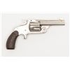 Image 1 : Smith & Wesson 38 Single Action Second Model  revolver, .38 cal., 3-1/4” barrel, old re-nickel  fini