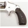 Image 5 : Smith & Wesson 38 Single Action Second Model  revolver, .38 cal., 3-1/4” barrel, old re-nickel  fini
