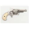 Image 1 : Engraved Remington New Model No. 4 Revolver, .38RF  cal., 2-1/2” round barrel, nickel finish, faux  