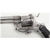 Image 9 : Deluxe engraved and cased double action pinfire  revolver signed “Lefaucheux Inventeur, 37. Rue,  Vi