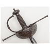 Image 5 : Ornate and pierced cup hilt rapier comprised of  associated 17th century parts and probably Italian 