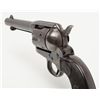 Image 14 : Colt SAA revolver, .45 cal., 4-3/4” barrel, blue  and case hardened finish, checkered hard rubber  e