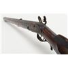 Image 10 : Heavy barrel Kentucky style flintlock rifle with  “Maslin, Warranted” marked lock, ornate pierced  P
