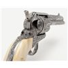 Image 12 : Colt SAA revolver, .44-40 cal., 4-3/4” barrel,  custom engraved showing extensive scroll and  floral