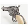 Image 13 : Colt SAA revolver, .44-40 cal., 4-3/4” barrel,  custom engraved showing extensive scroll and  floral