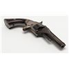 Image 6 : Smith & Wesson 1st model 2nd issue .22 caliber 7  shot revolver with frame period inscribed in  scri