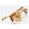 Image 9 : Wood cased miniature non-firing copy of a Model  1921 Thompson Submachine Gun, approx. 8-1/2”  overa