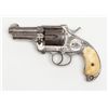Image 2 : Merwin & Hulbert Third Model Pocket Army DA  revolver, factory engraved with panel scene of an  Amer