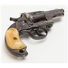Image 7 : Merwin & Hulbert Third Model Pocket Army DA  revolver, factory engraved with panel scene of an  Amer