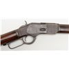 Image 6 : Winchester Model 1873 lever action rifle, .38  W.C.F. cal., 24” round barrel, blue finish, wood  sto