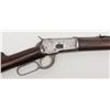 Image 8 : Winchester Model 1892 lever action rifle, .44  W.C.F. cal., 24” octagon barrel, blue finish, wood  s