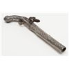 Image 7 : Greek or Turkish hallmarked flintlock pistol,  approx. 17” overall with a 10-1/2” barrel, .68  cal.,