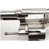 Image 12 : Smith & Wesson Model of 1926 DA revolver, .44  Special cal., barrel reduced to 3-1/2”, nickel  finis