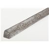 Image 6 : Far East Indian sword (no scabbard), approx.  31-1/2” overall with a 27” blade that is 1-3/4”  wide 