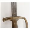 Image 9 : Model 1860 NCO’s sword and leather scabbard with  brass drag and throat in very good condition;  bla