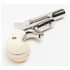 Image 8 : Colt .22 caliber single shot Derringers nickel  plated with imitation ivory grips in factory book  c