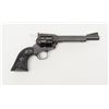 Image 4 : Colt New Frontier Single Action revolver, .22LR  cal., 6” barrel, blue and case hardened finish,  ch