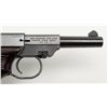 Image 5 : High Standard Dura-Matic M-101 semi-automatic  pistol, cal. .22 LR, Serial #2118501.  The pistol  is