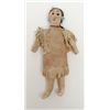 Image 1 : Beaded hide Indian doll, approx. 12” overall in  very good condition with horsehair braids; appears 