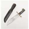 Image 1 : Lot consisting of 2 U.S. military knives. Number 1  is a Marine Corps fighting knife by Collins and 