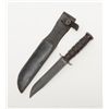 Image 5 : Lot consisting of 2 U.S. military knives. Number 1  is a Marine Corps fighting knife by Collins and 