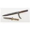 Image 1 : Lot of 2 Confederate artifacts consisting of relic  condition bridal cutting Confederate pike and  s
