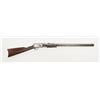 Image 1 : Colt medium frame Lightning pump action rifle, .38  cal., 26” octagon barrel, blue finish, checked  
