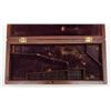 Image 4 : Original wood case with maroon lining and  compartments for a Remington Army percussion or  conversi